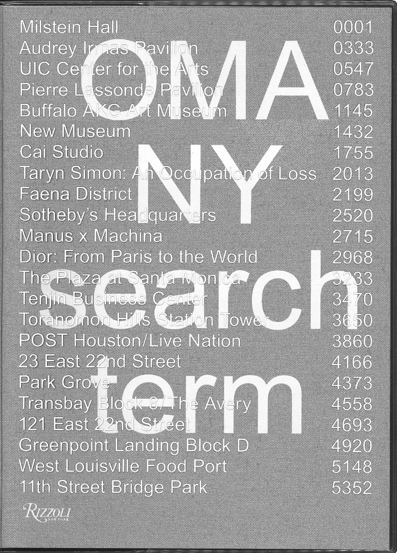 OMA NY. Search Term | OMA, Shohei Shigematsu, Jason Long, Iris van 