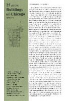 25 Buildings of Chicago Volume 2. 1899-1971 | Florian Fischer, Marius Stadler, Nelly Jana | 9783941370289