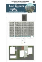 Lee Towers. Paper Model. Buildings in Rotterdam | 2000000047775 | STRM