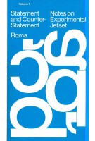 Notes on Experimental Jetset - Statement and Counter Statement